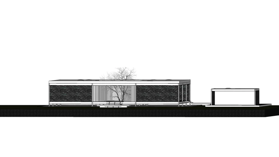 Casa Rosen - Craig Ellwood B&W