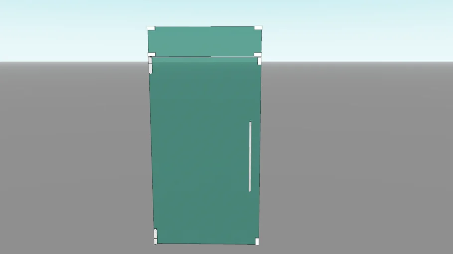 Puerta Abatible de cristal (CYM)-  folding door