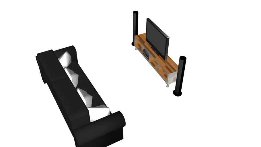 tv sofa set
