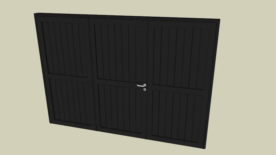 Steel Garage door / Porton cochera chapa