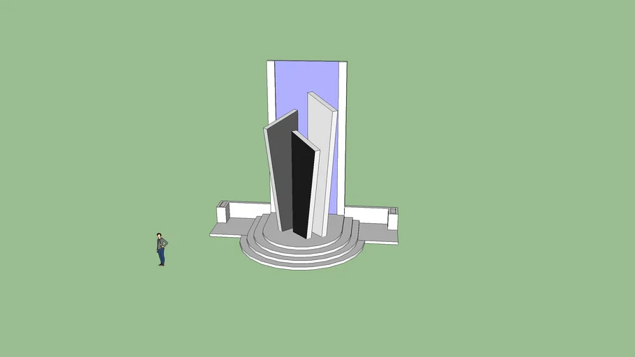 tugu/icon wisata pantai