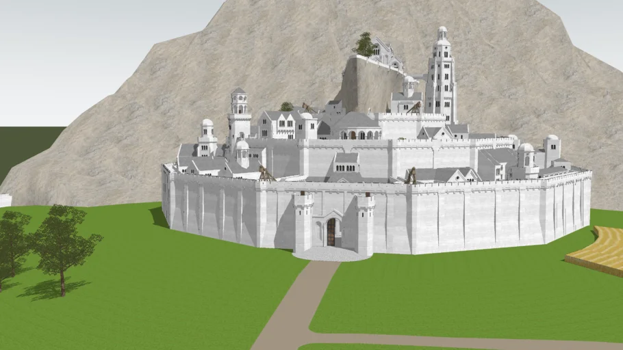 Gondor Town (Mini version of Minas Tirith)