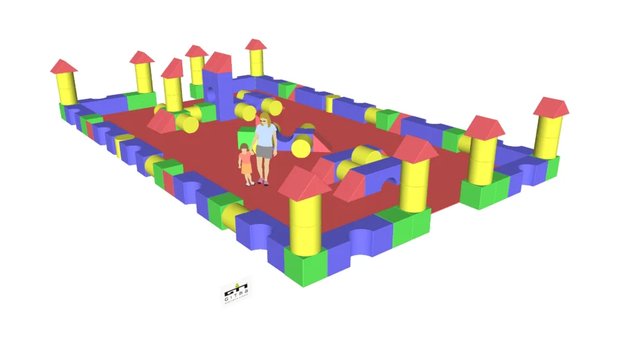 Área De Juego Infantil-GOMAJI
