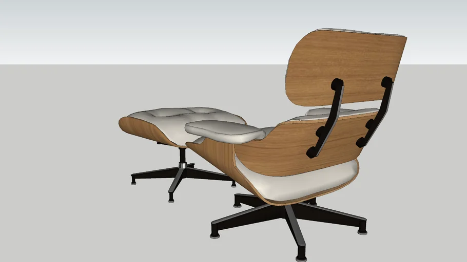 Eames Lounge Chair White