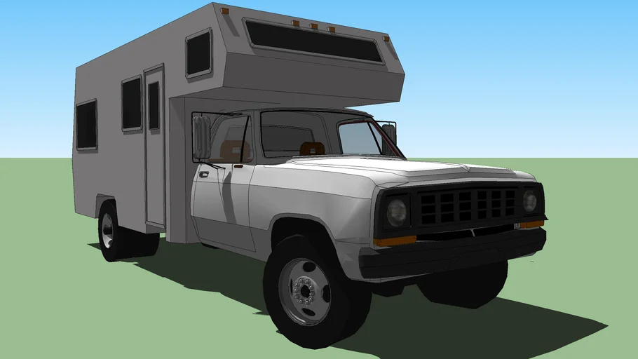 1976 Dodge D300 Camper