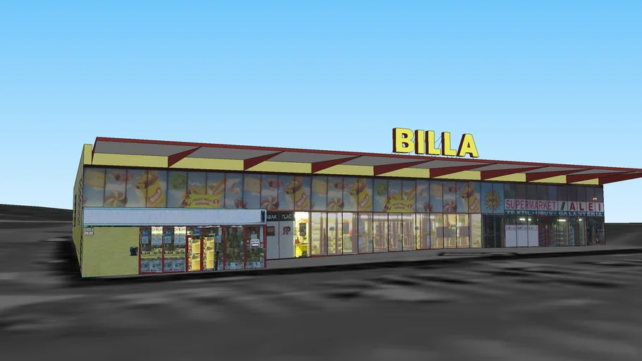 Obchodný dom ''Billa'' Nitra-Klokočina