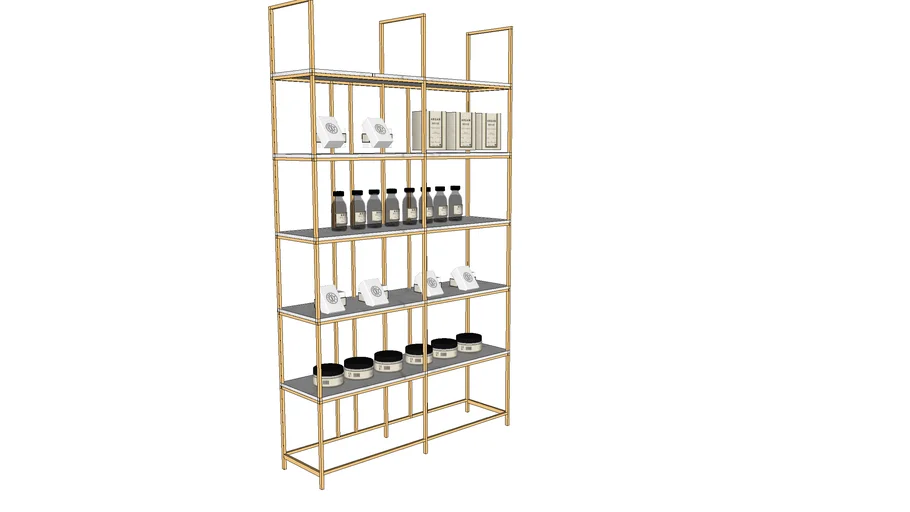 RACK DORADO