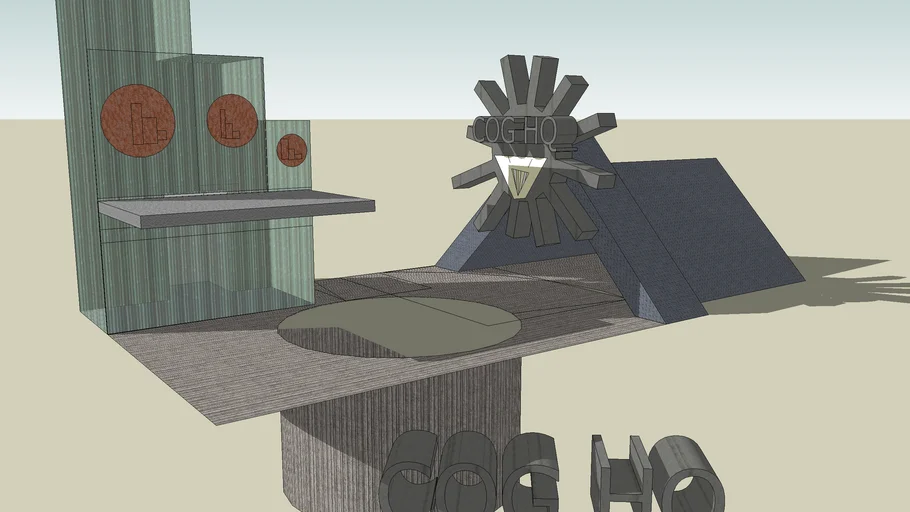 SELLBOT HQ - TEXTURED - TOONTOWN