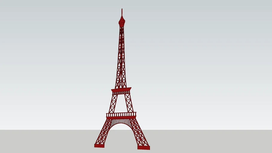Eiffel Tower - Thin Panel Decoration
