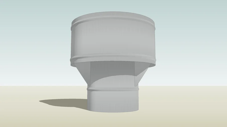 Gorro para Tubo Acero Galvanizado 6''