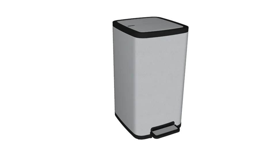 Lixeira em aço inox Tramontina Octos 15 L 94544/415