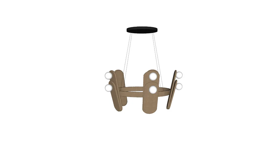 Clay Pendant Light, Handmade Ceramic Chandelier with Organic Sculptural Desig ideal for Kitchen, Din