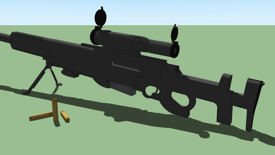 Magnetic Advanced Rifle System | 3D Warehouse