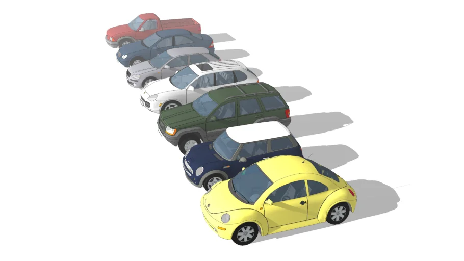 Car medium poly