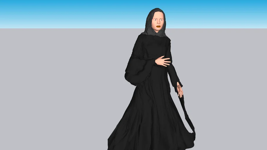 Arab Woman 3d