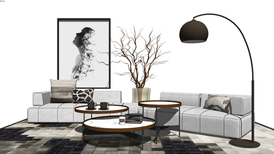 Living room design