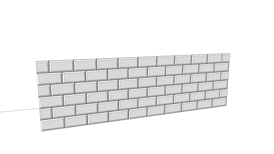 SUBWAY TILE (200 x 0,5 x 60 cm )