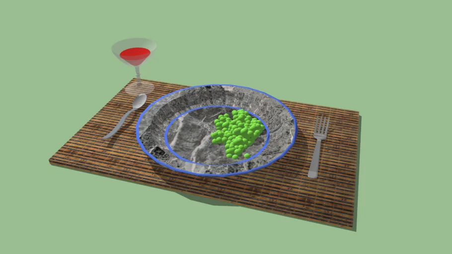 plate with food