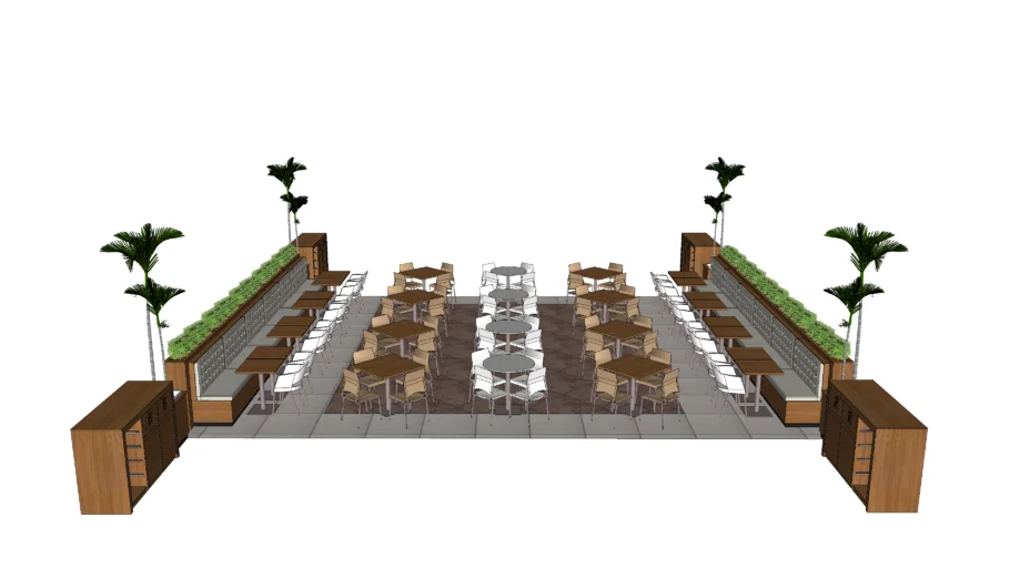 Praça de alimentação