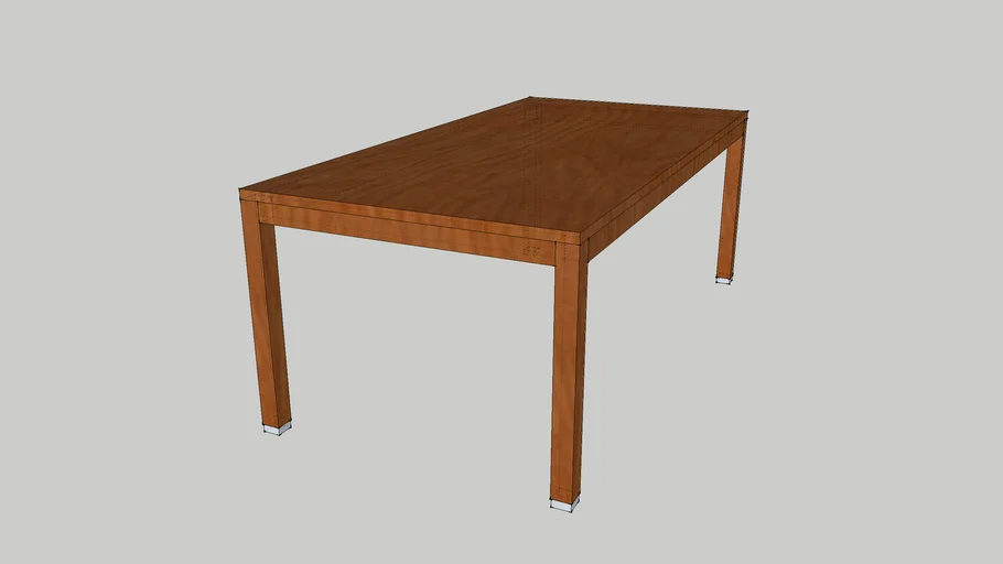 Hülsta Esstisch ET300 Nussbaum 2000x1000x755 dining table