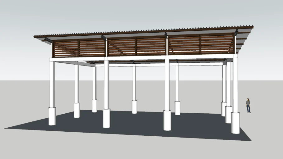 steel canopy