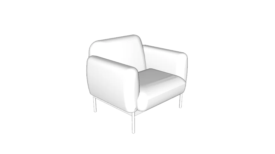 PUFF PUFF LOUNGE CHAIR BLU DOT