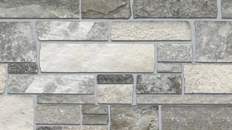 "Fond du Lac Niagara Ledge" (Gray Joint) Seamless Natural Stone Veneer Material