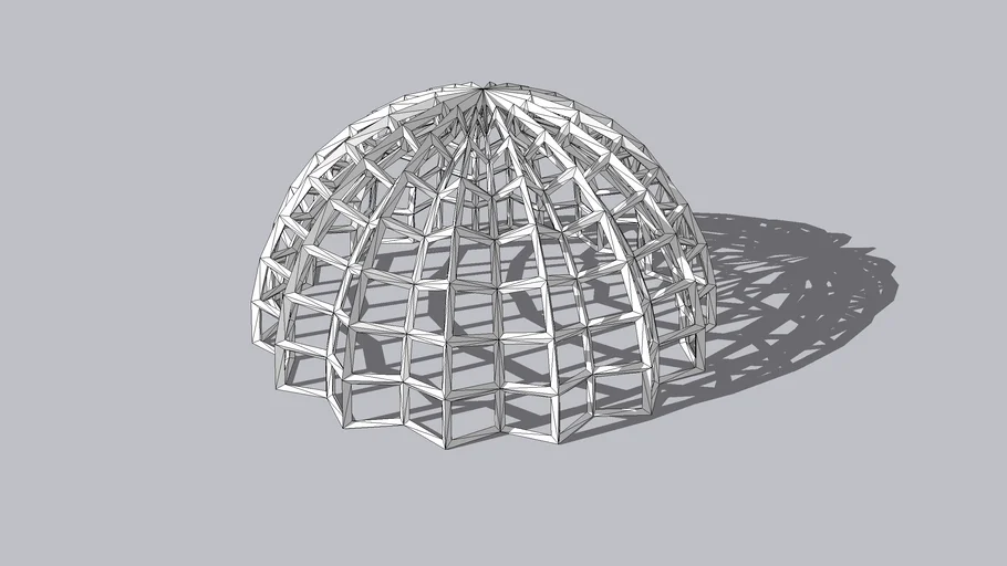 Steel dome designed by Khalid Shahin - Private villa - Riyadh - Saudi Arabia
