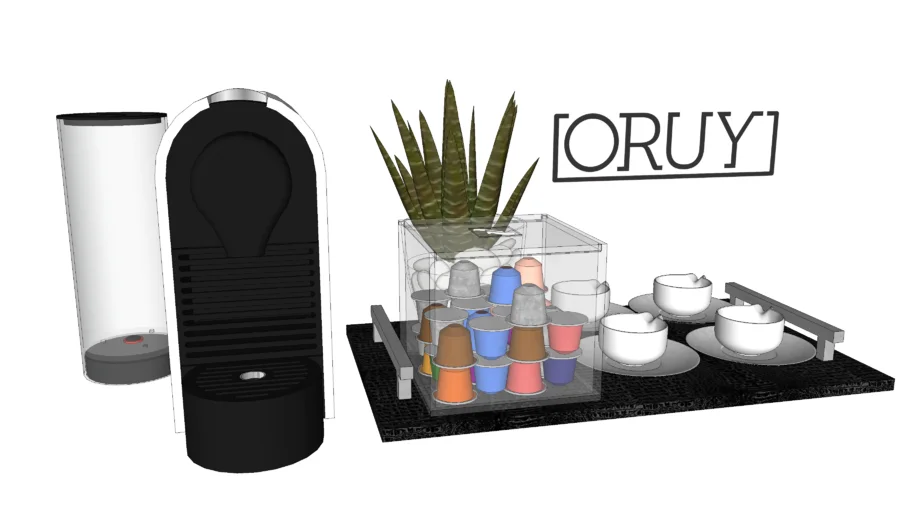 Bandeja Breakfast + Cafeteira Nespresso | Oruy