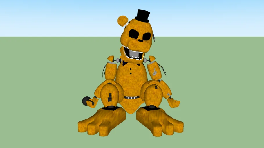 5 nights at Feddy's 2- Golden Freddy
