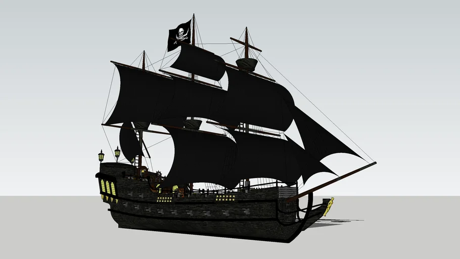 Pirate Ship Black Pearl - Pirates of Caribbean