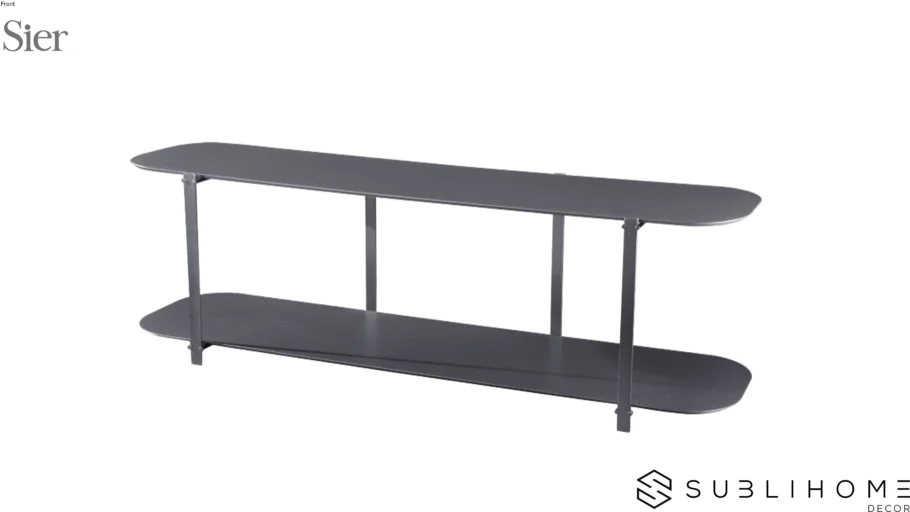 Sofa Table Plana - Sier