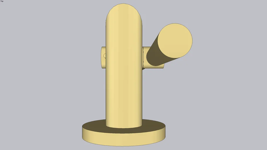 shower bar gold brass
