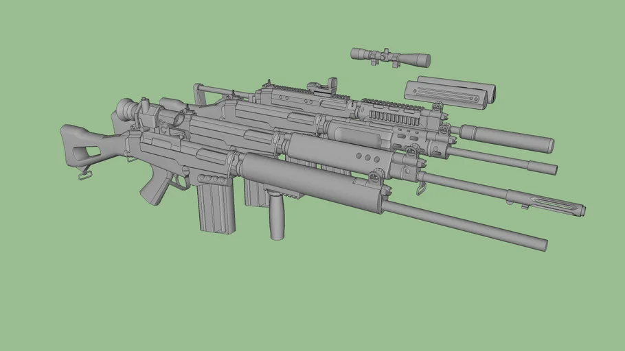 FAL FN ปืนไรเฟิล ทหาร