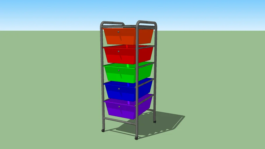 metal shelf