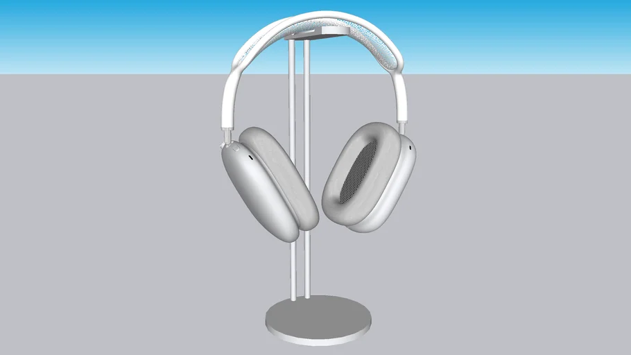 Apple AirPods Max Silver & Satechi Stand