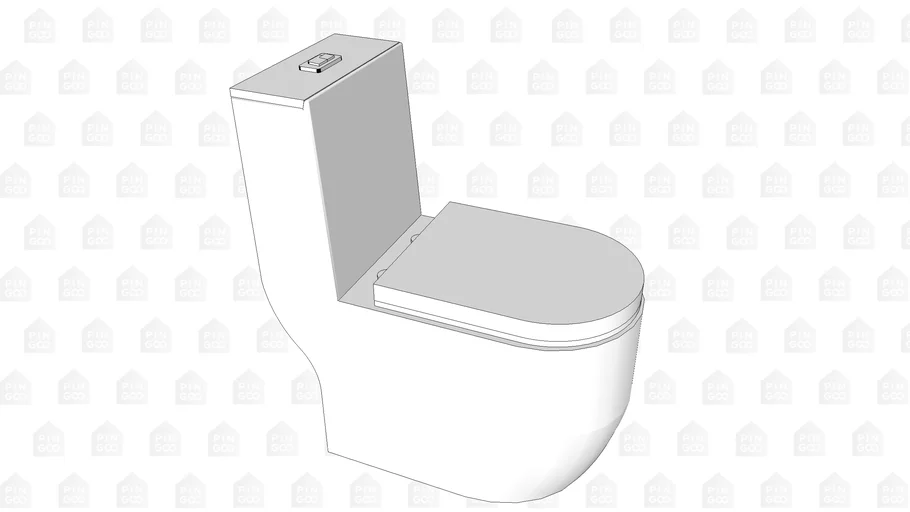 Vaso Sanitário Monobloco Amazonita Pingoo.casa