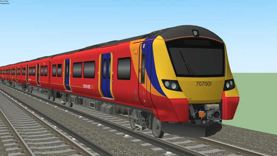 South West Trains Class 707 | 3D Warehouse