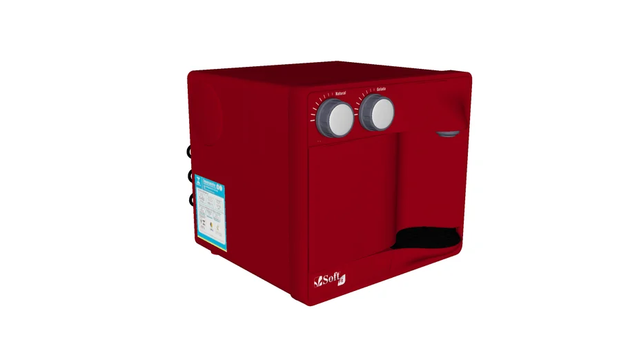 Filtro Purificador Soft Fit Vermelho Cereja