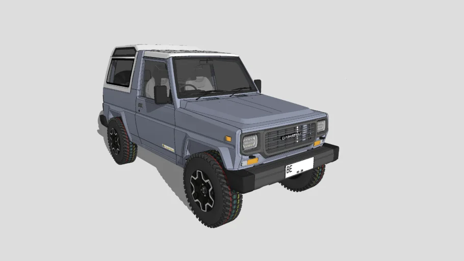 Daihatsu Taft,Rocky,Rugger,Fourtrak,hiline gtx ,f75_1992