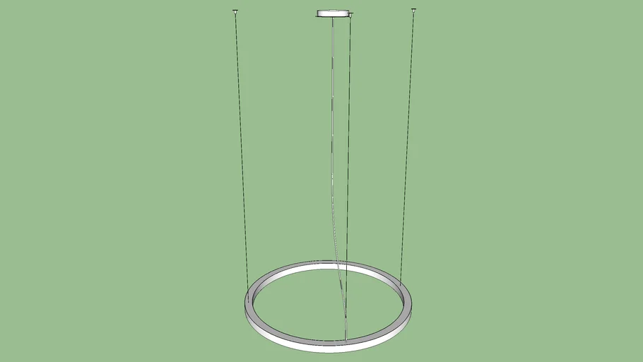 LA2 Slim XL LightArt Pendant | 3D Warehouse