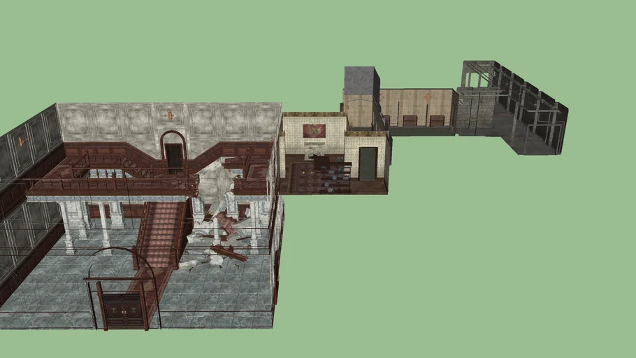 resident evil code veronica - mansion