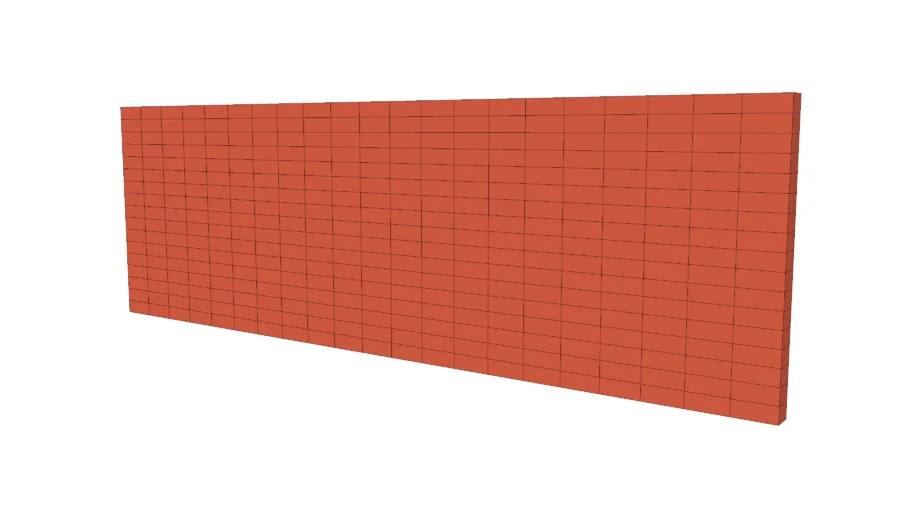 Brick stack bond field | 3D Warehouse