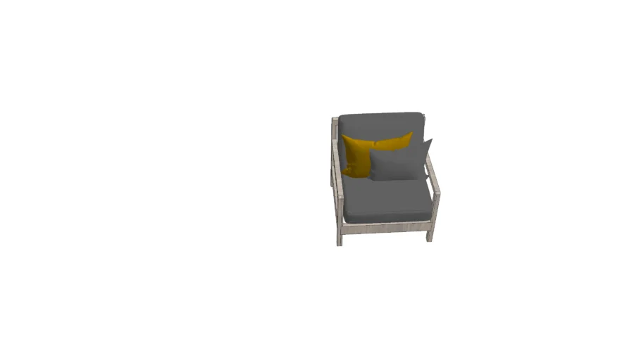 Deep Seating Estate Chair Outdoor Furniture