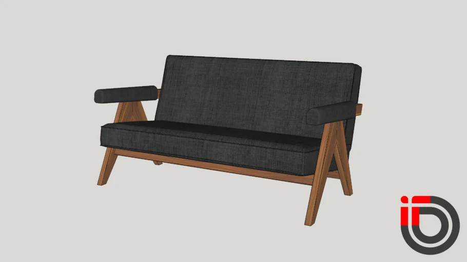 PIERRE JEANNERETSOFA 150cm