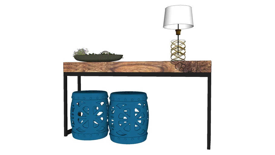 Virtual Staging - Console table