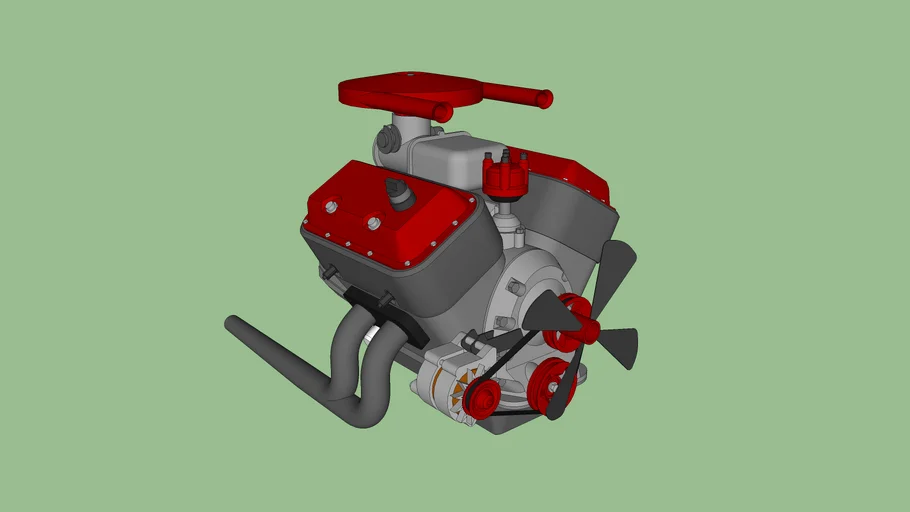 V4 Engine | 3D Warehouse