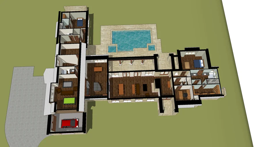 Showcase home interior