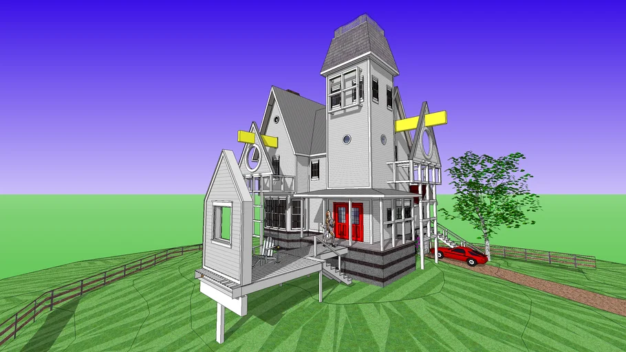 BeetleJuice House (Postmodern remodel)