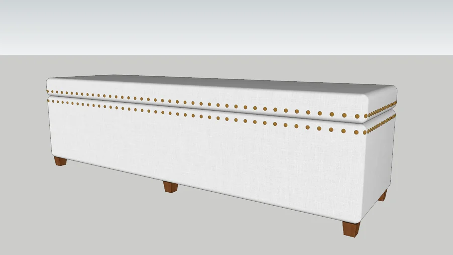 END OF BED STORAGE BENCH